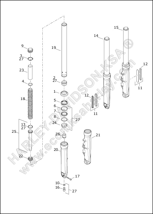 FORK, FRONT